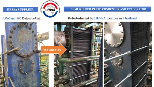 Semi-welded Plate Evaporator for Sugar Plant